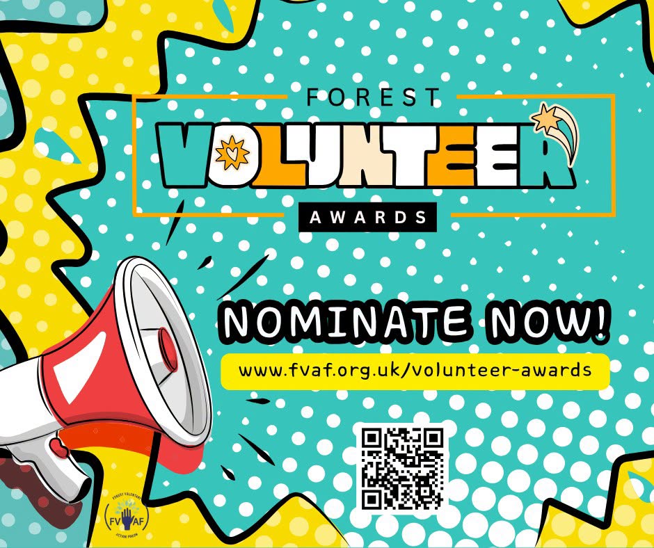 Forest Volunteer Awards 2026. Closing date: 19th July 2026
